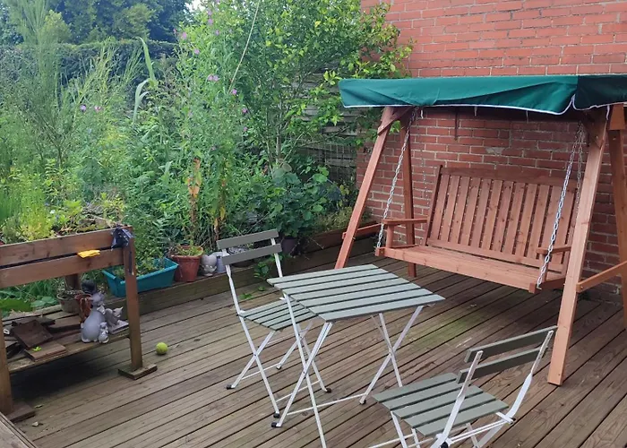 Maison Jardin Calme Ferienhaus *